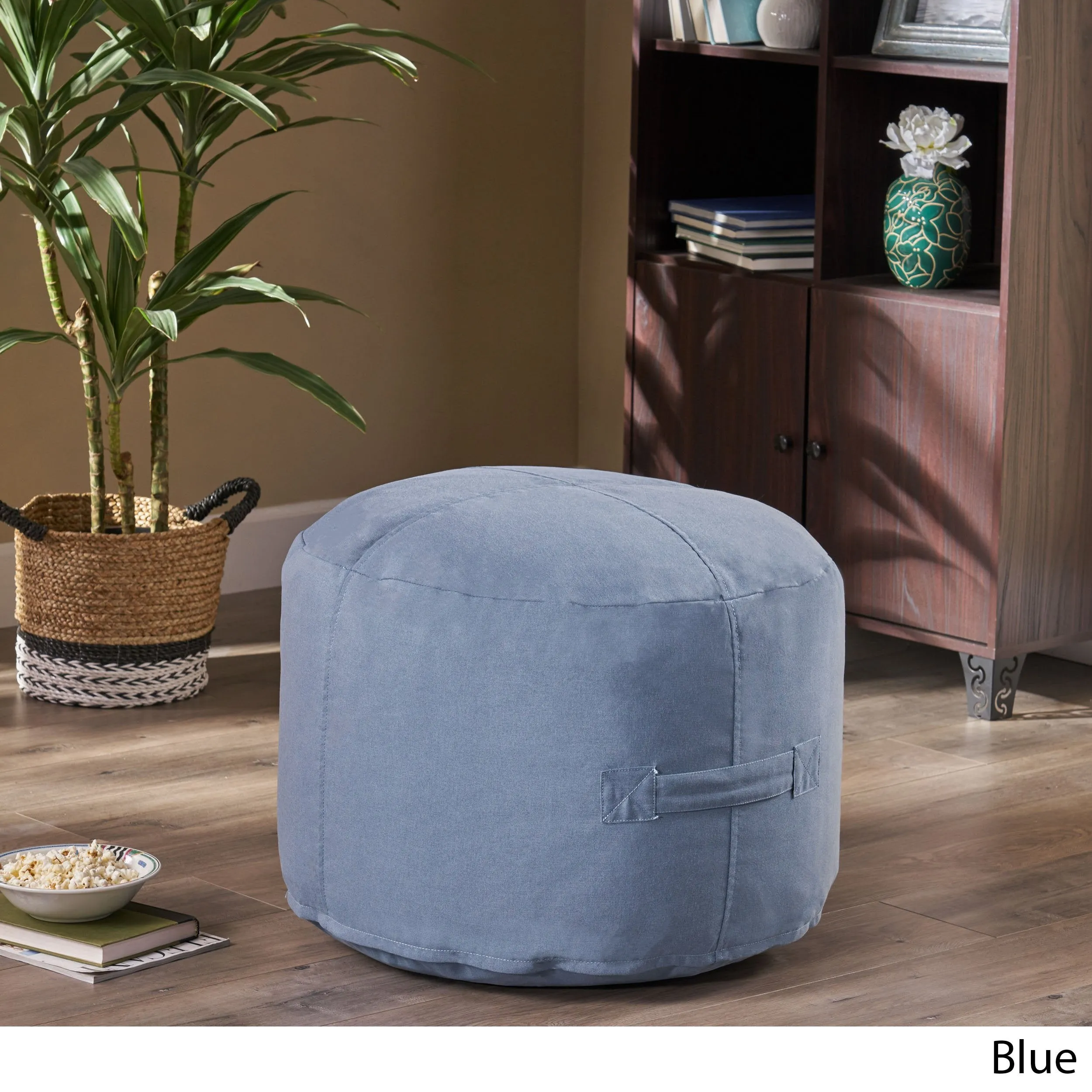 Slone Indoor Water Resistant 2 Ottoman Pouf