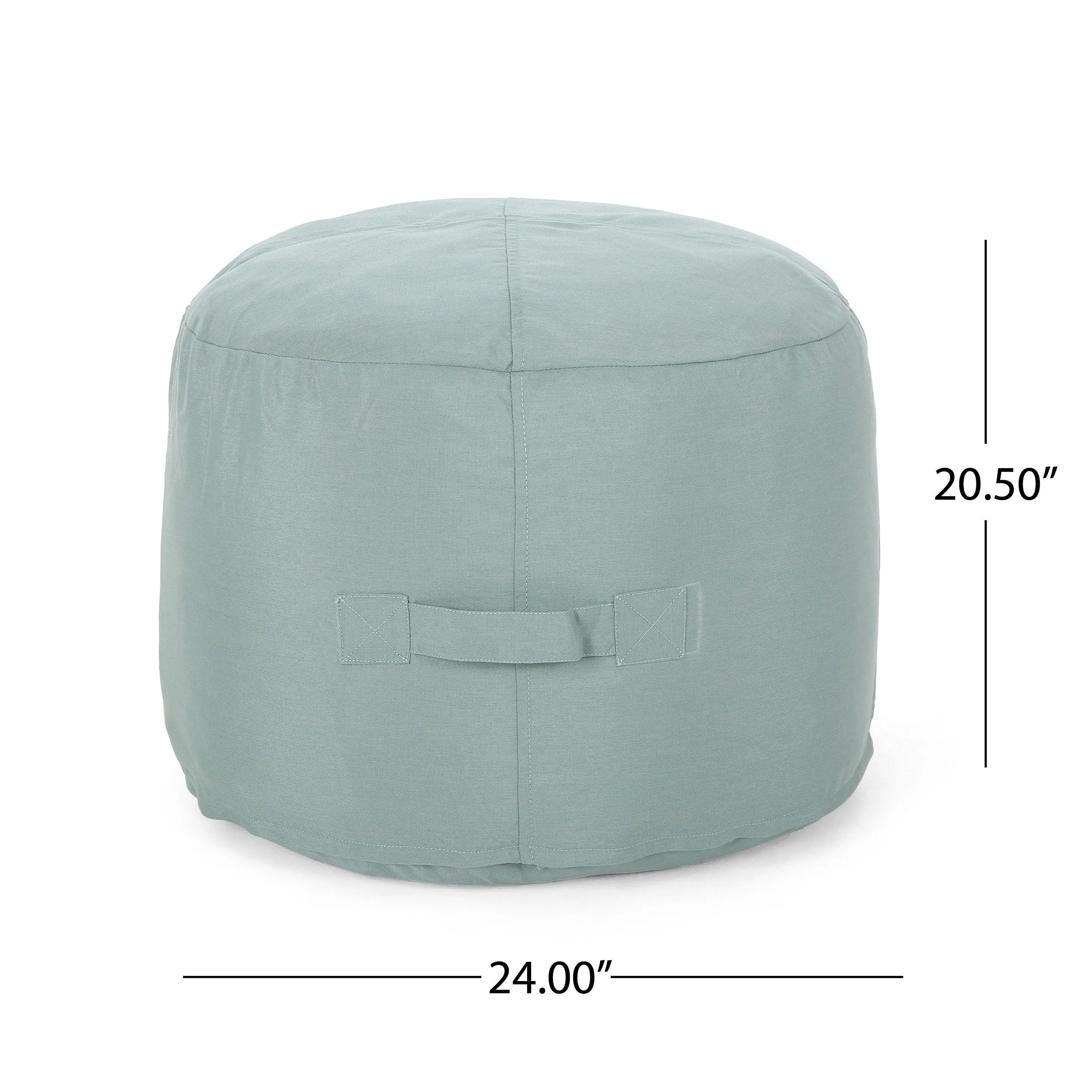 Slone Indoor Water Resistant 2 Ottoman Pouf