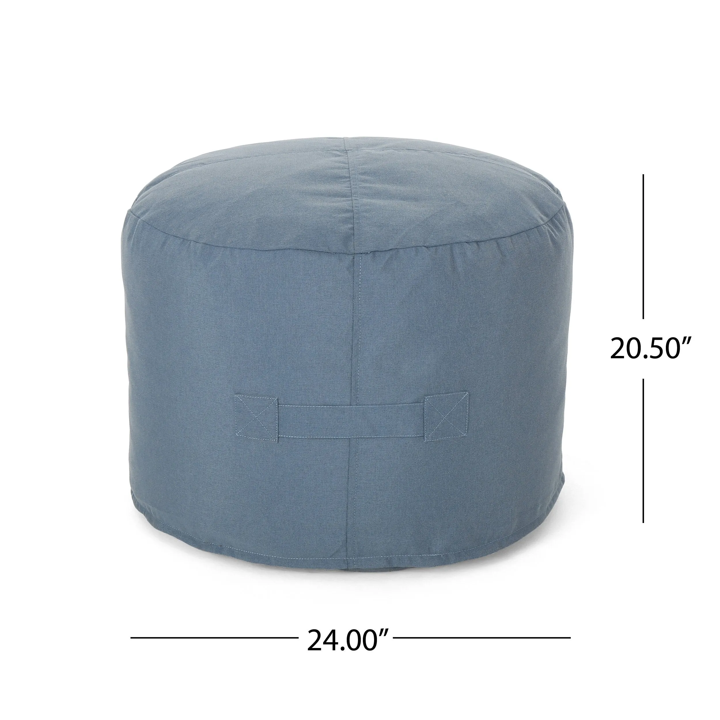 Slone Indoor Water Resistant 2 Ottoman Pouf