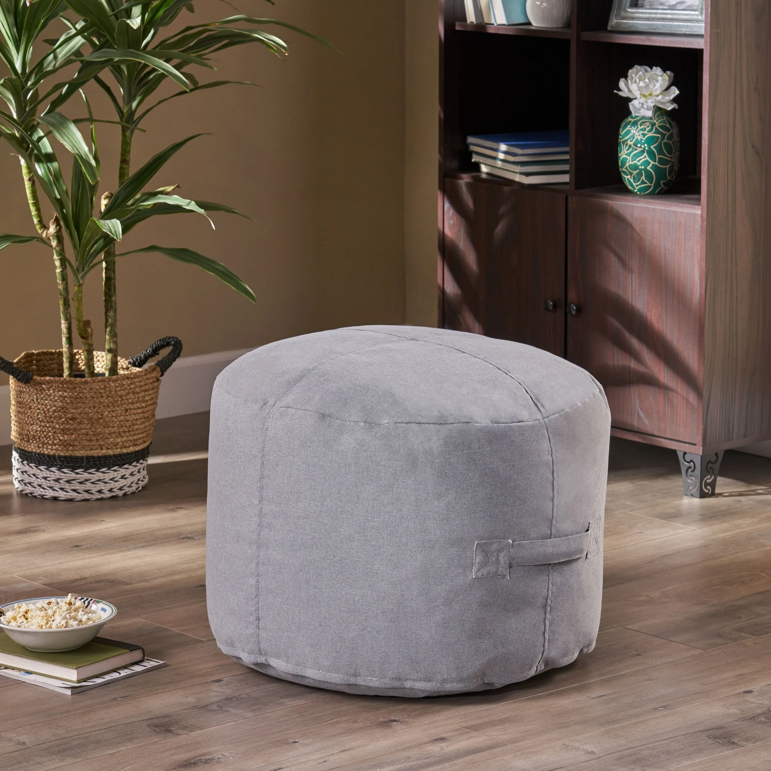 Slone Indoor Water Resistant 2 Ottoman Pouf