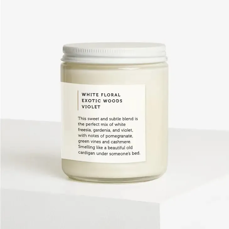 Taylor's Cardigan Soy Wax Candle - Taylor Swift Inspired