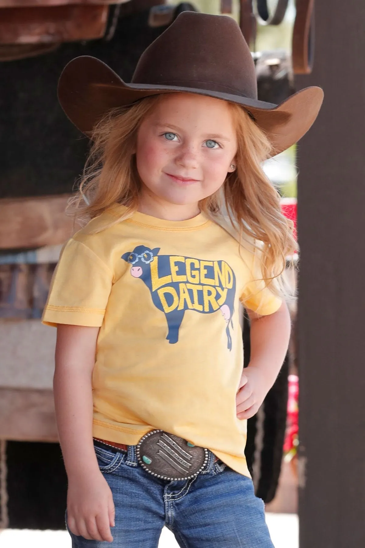 Toddler Girl's Legend Dairy Graphic Tee