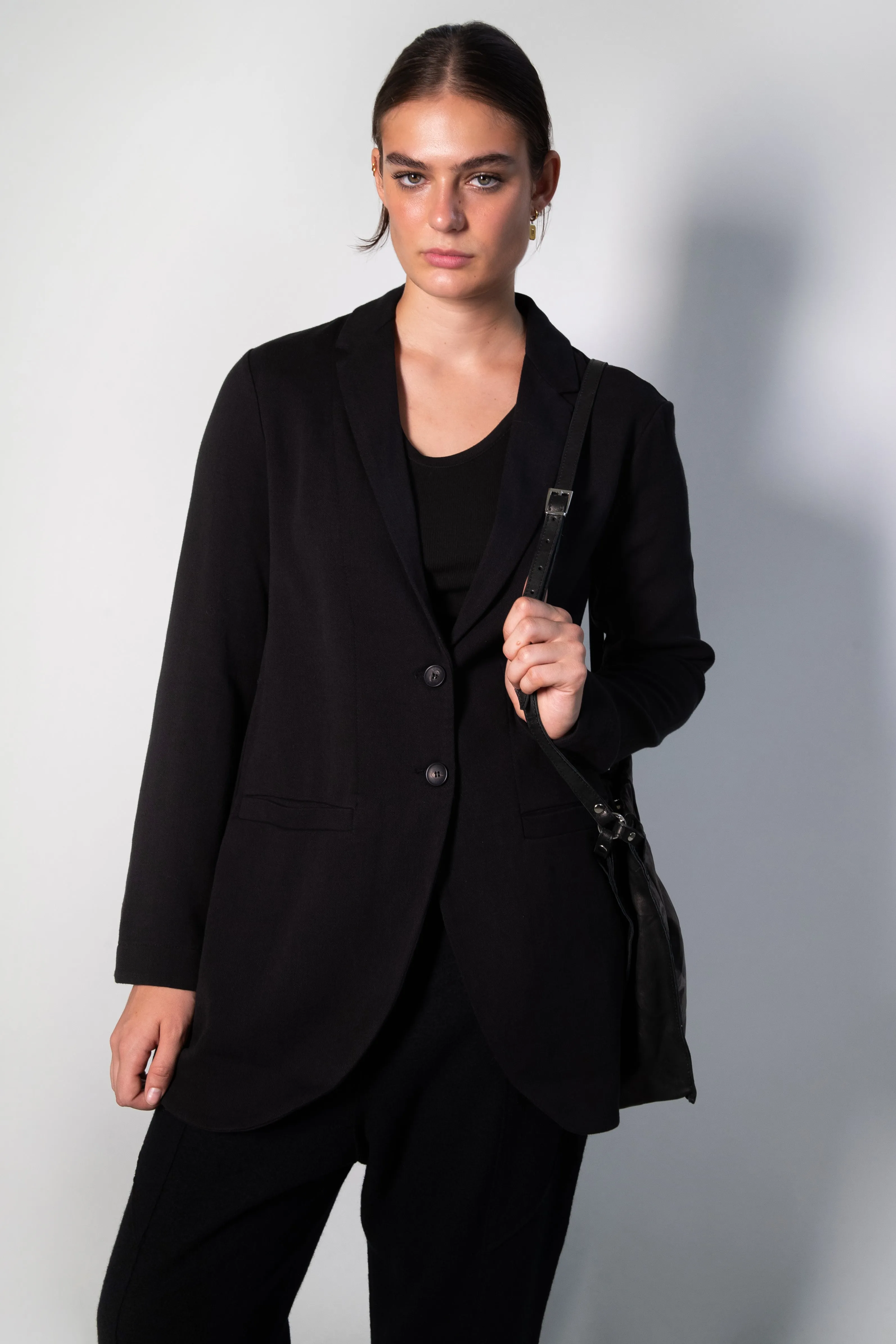 Transit Par Such Boyfriend Blazer in Black