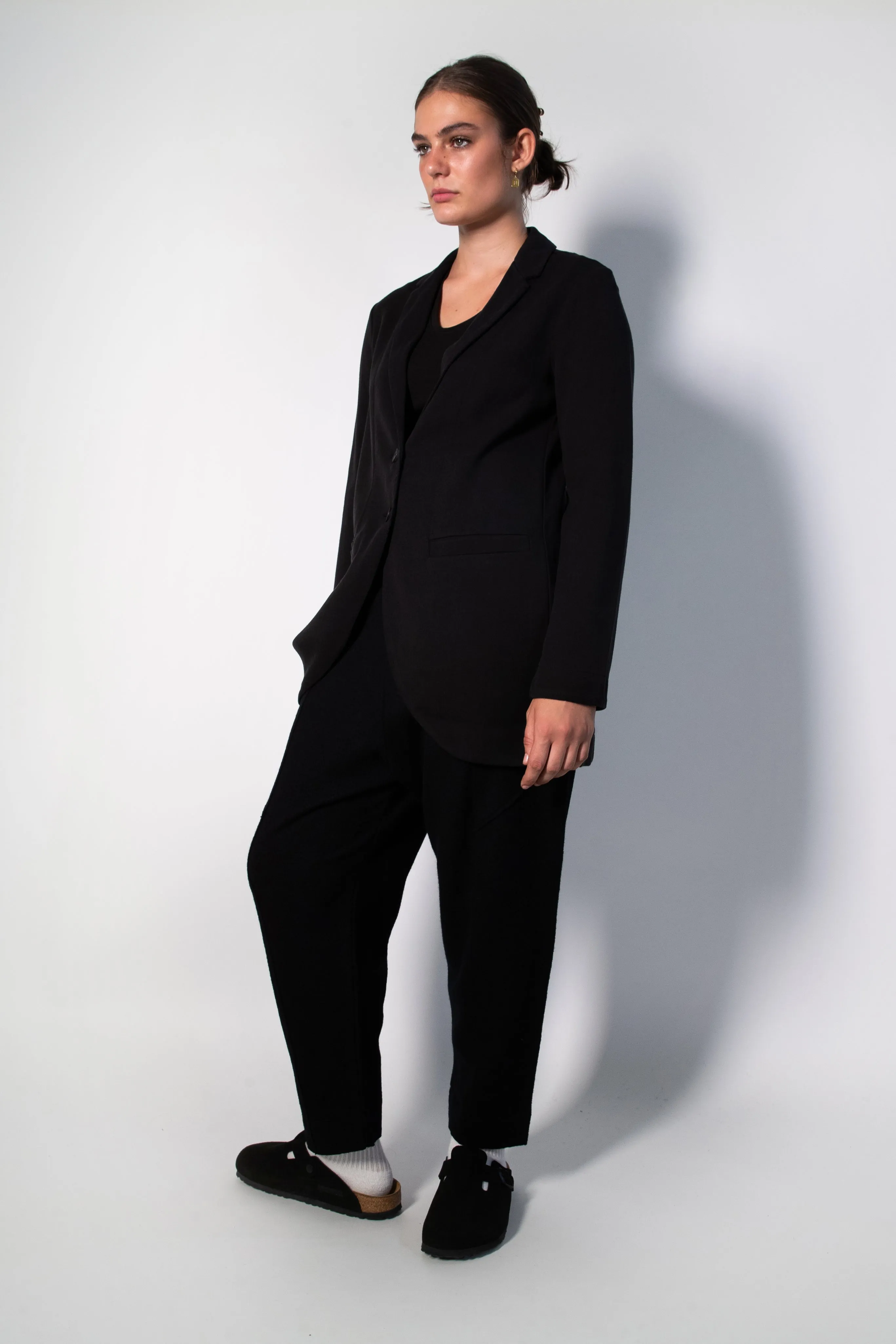 Transit Par Such Boyfriend Blazer in Black