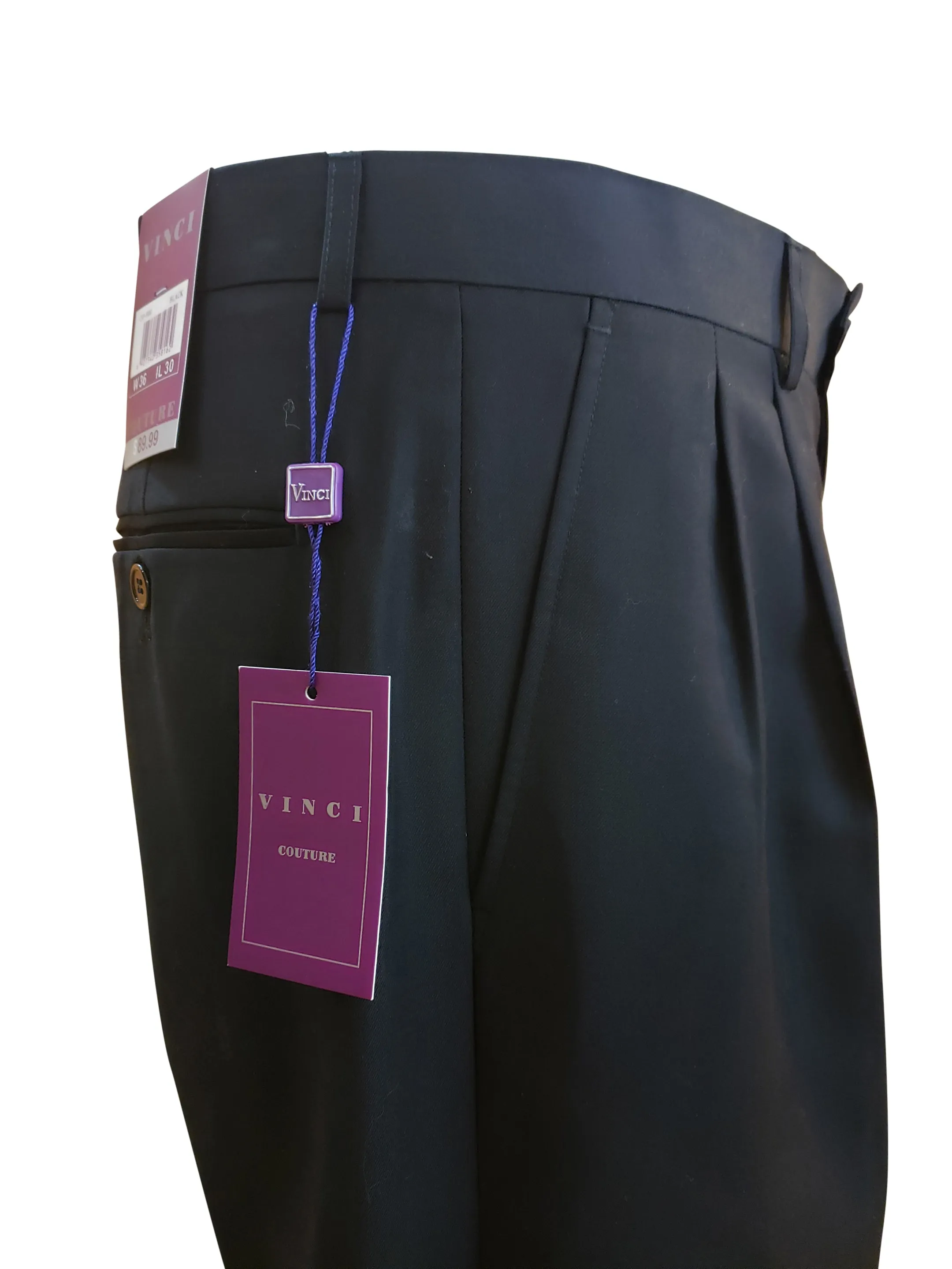 Vinci Pleated regular Fit pants